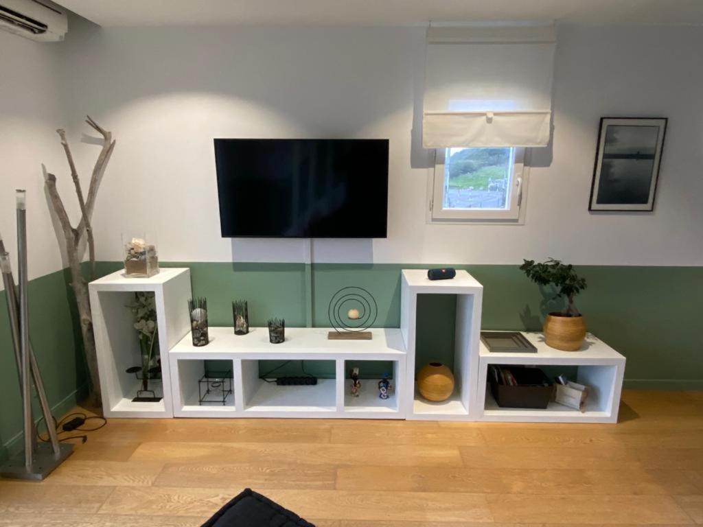 Bel Appartement Vue Mer - 1Er Rang Front De Mer Saint-Jean-de-Luz Zewnętrze zdjęcie
